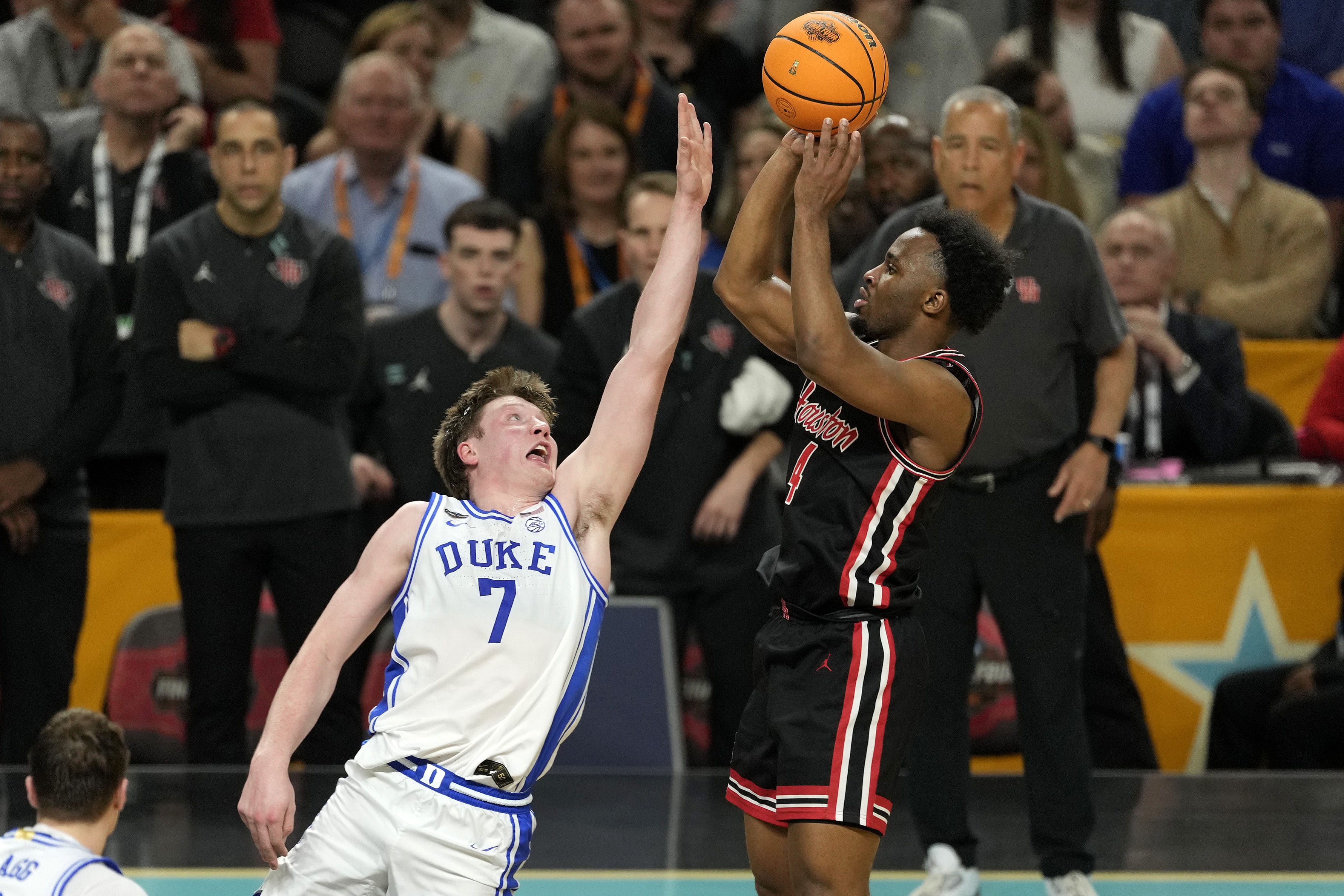 Duke's Kon Knueppel is likely to be a high NBA Draft lottery pick. (Photo Credit: IMAGN)